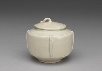 图片[2]-Lidded jar with rope decoration, Ding ware, Northern Song dynasty, 10th century-China Archive